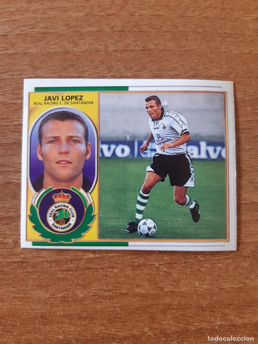 Figurine di Calcio: FICHAJE 19 JAVI LOPEZ RACING DE SANTANDER LIGA 96-97 ESTE. NUNCA PEGADO, SIN PEGAR