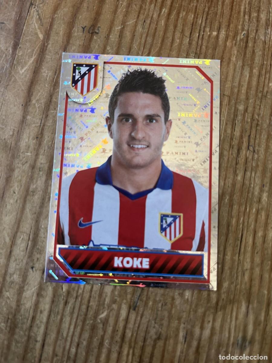 Football Stickers: CROMO SIN PEGAR NUNCA PEGADO COLECCION OFICIAL ATLETICO MADRID 2014 2015 # 108 KOKE