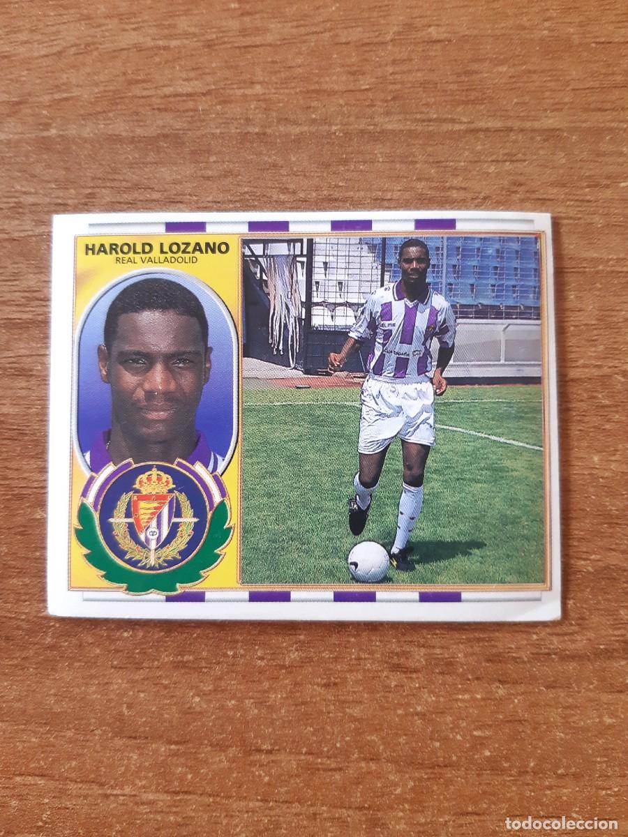 Football Stickers: FICHAJE 13 HAROLD LOZANO VERSI&Oacute;N LIGA 96-97 ESTE. NUNCA PEGADO, SIN PEGAR