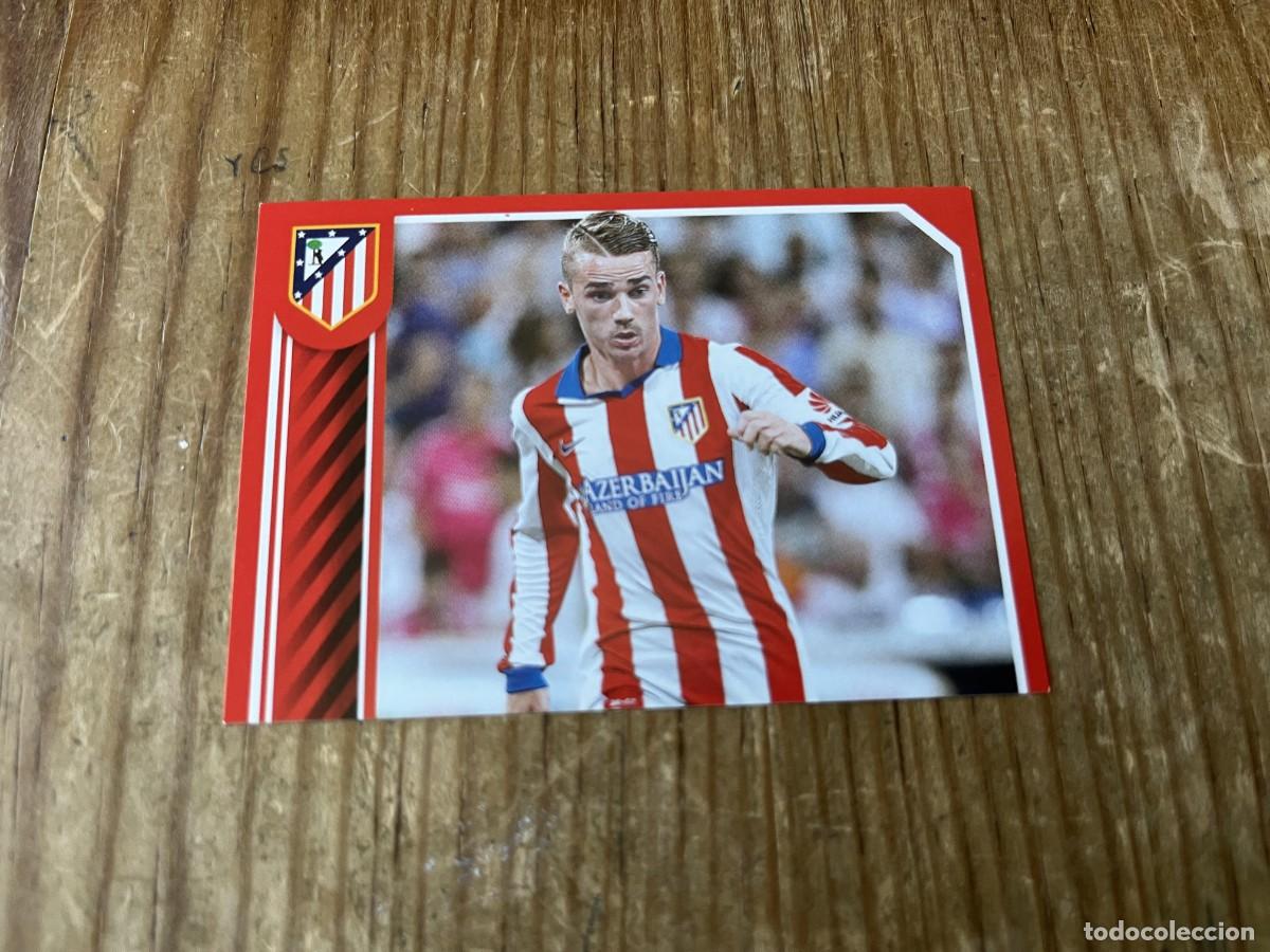 Cartes &agrave; collectionner de Football: CROMO SIN PEGAR NUNCA PEGADO COLECCION OFICIAL ATLETICO MADRID 2014 2015 # 132 GRIEZMANN