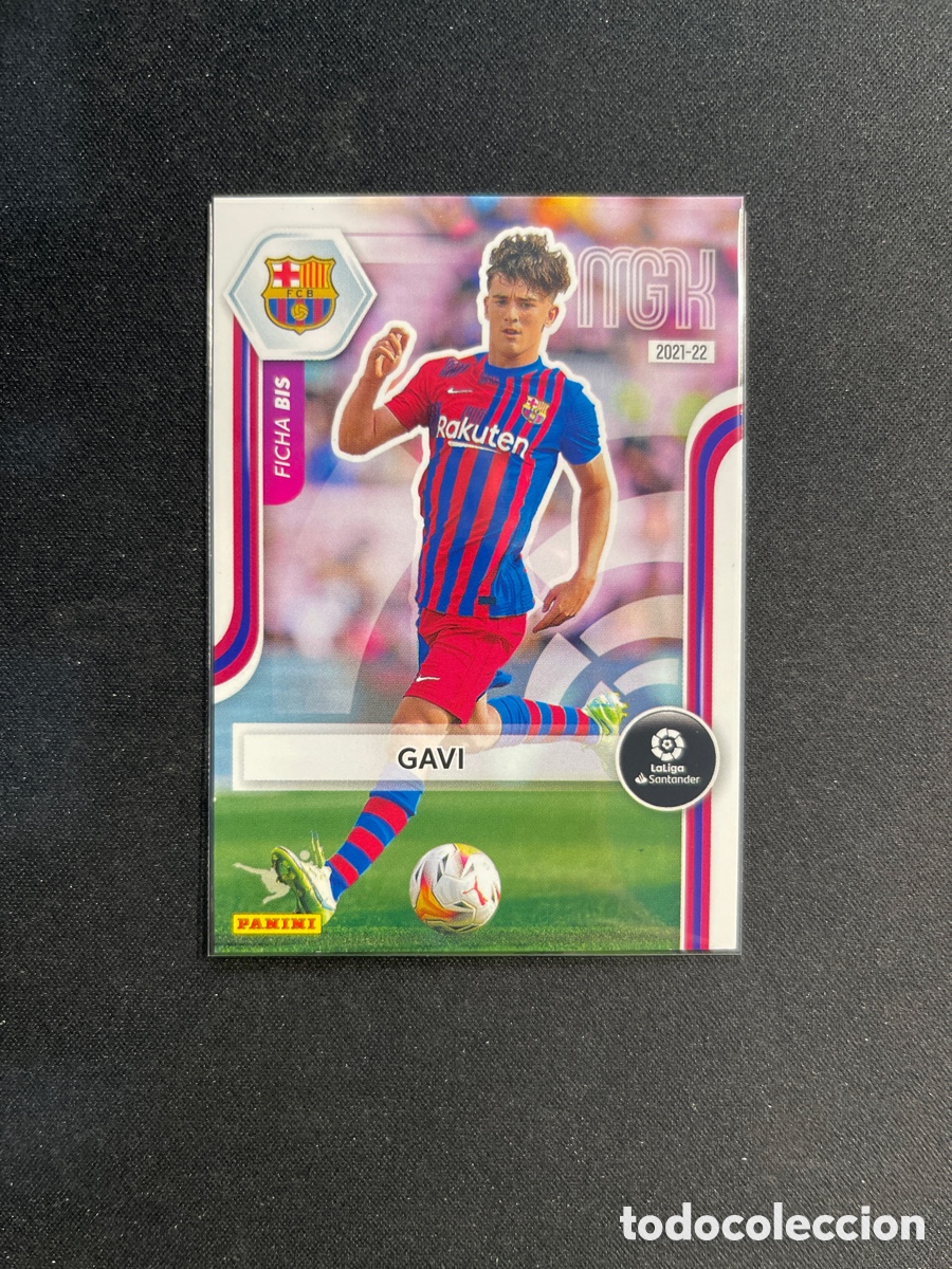 Cromos de F&uacute;tbol: Gavi 67 Bis Barcelona Rookie Megacracks 2021 2022 21 22 Panini