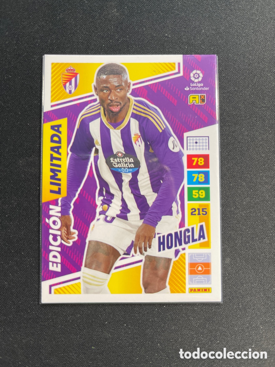 Cromos de F&uacute;tbol: Hongla Real Valladolid Edici&oacute;n Limitada Last Moment Revista Jug&oacute;n Adrenalyn 2022 2023 22 23 Panini
