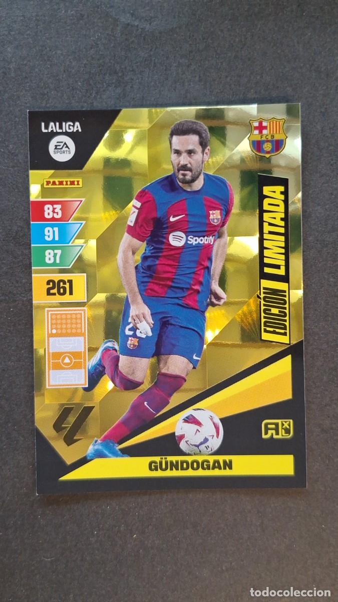 Cromos de F&uacute;tbol: L1 G&Uuml;NDOGAN F. C. BARCELONA EDICION LIMITADA ADRENALYN XL LIGA 2023/2024 23 24 PANINI