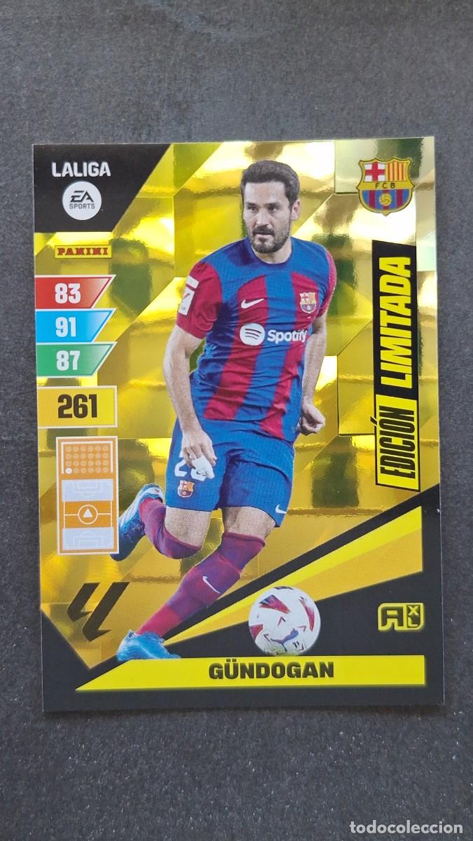 Cromos de F&uacute;tbol: L1 G&Uuml;NDOGAN F. C. BARCELONA EDICION LIMITADA ADRENALYN XL LIGA 2023/2024 23 24 PANINI