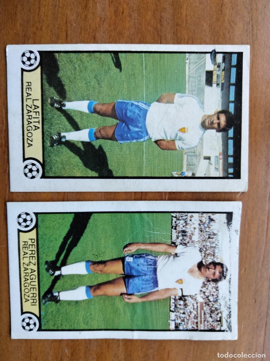 Cromos de F&uacute;tbol: Este 79 80 Lafita + regalo P&eacute;rez aguerri Zaragoza &aacute;lbum liga este 79 80