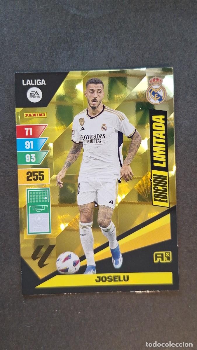 Cromos de F&uacute;tbol: L1 JOSELU REAL MADRID EDICION LIMITADA ADRENALYN XL LIGA 2023/2024 23 24 PANINI