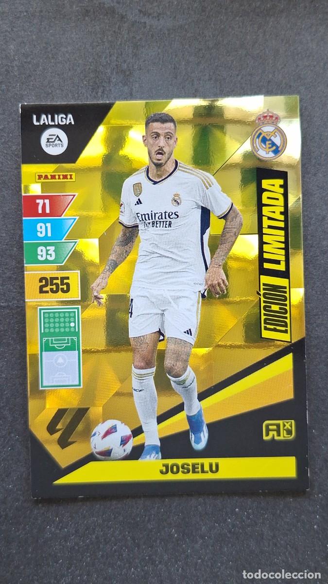 Cromos de F&uacute;tbol: L1 JOSELU REAL MADRID EDICION LIMITADA ADRENALYN XL LIGA 2023/2024 23 24 PANINI