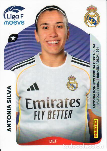 Cromos de F&uacute;tbol: CROMO PANINI LIGA FEMENINA F 2025-26 (25 - 26) - N&ordm; 266 B - ANTONIA SILVA - REAL MADRID