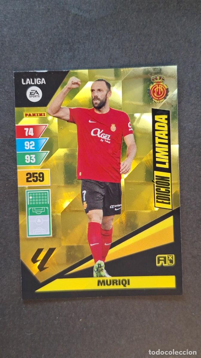 Fu&szlig;ball-Sticker: L1 MURIQI R. C. D. MALLORCA EDICION LIMITADA ADRENALYN XL LIGA 2023/2024 23 24 PANINI