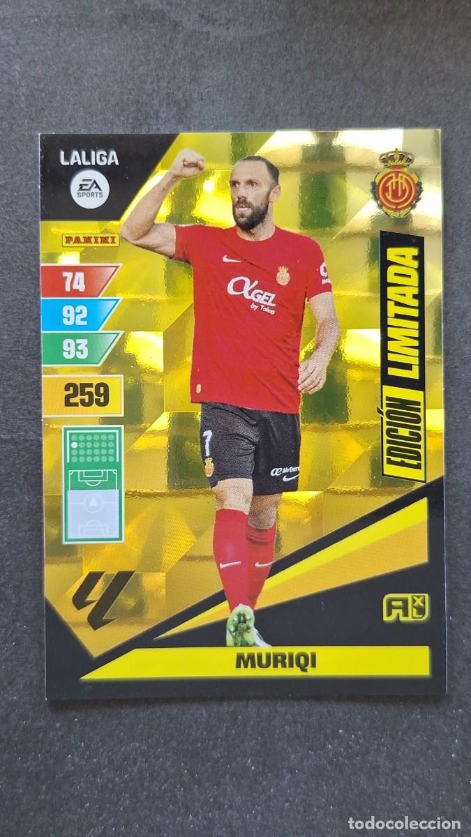 Fu&szlig;ball-Sticker: L1 MURIQI R. C. D. MALLORCA EDICION LIMITADA ADRENALYN XL LIGA 2023/2024 23 24 PANINI
