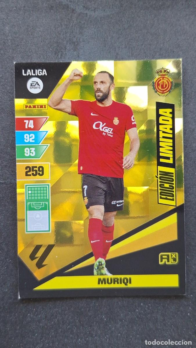 Fu&szlig;ball-Sticker: L1 MURIQI R. C. D. MALLORCA EDICION LIMITADA ADRENALYN XL LIGA 2023/2024 23 24 PANINI