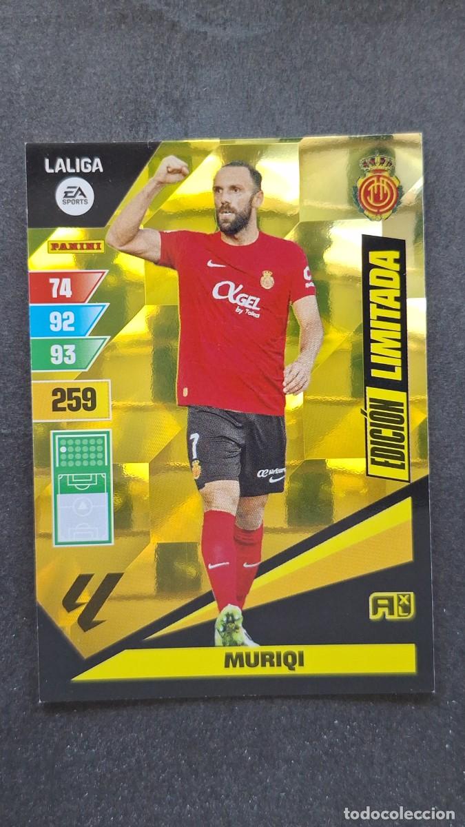 Fu&szlig;ball-Sticker: L1 MURIQI R. C. D. MALLORCA EDICION LIMITADA ADRENALYN XL LIGA 2023/2024 23 24 PANINI