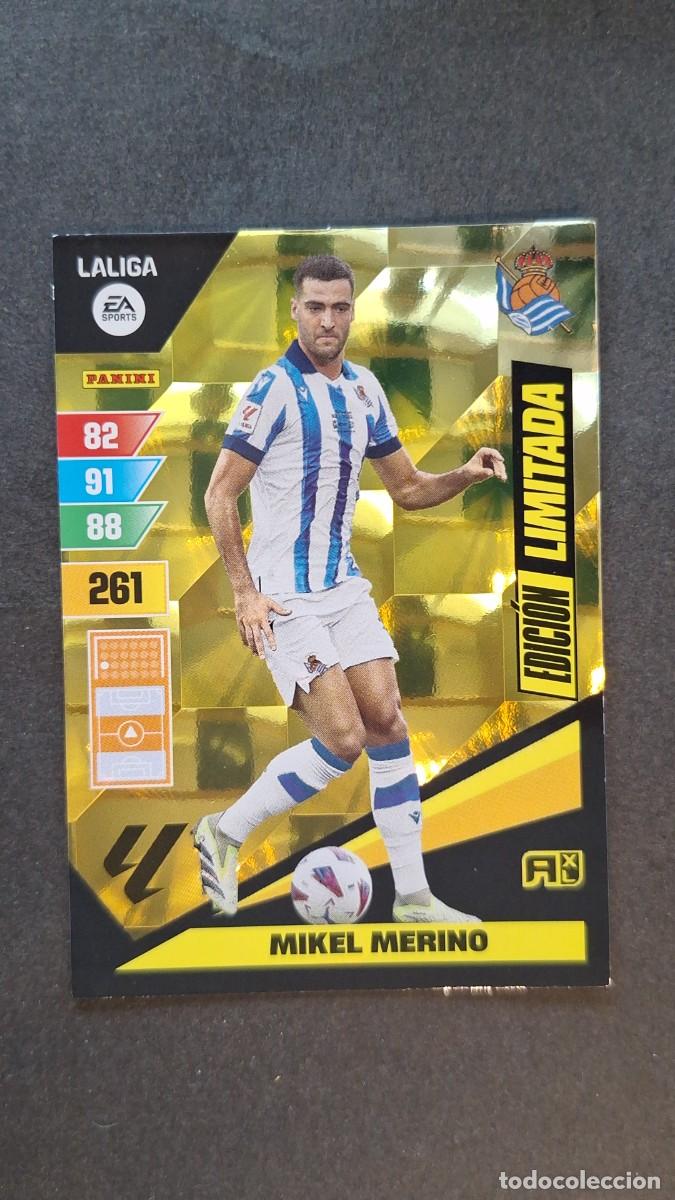 Football Stickers: L1 MIKEL MERINO REAL SOCIEDAD EDICION LIMITADA ADRENALYN XL LIGA 2023/2024 23 24 PANINI