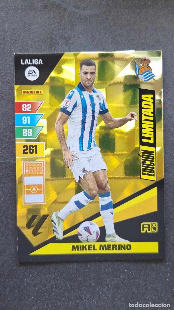 Football Stickers: L1 MIKEL MERINO REAL SOCIEDAD EDICION LIMITADA ADRENALYN XL LIGA 2023/2024 23 24 PANINI