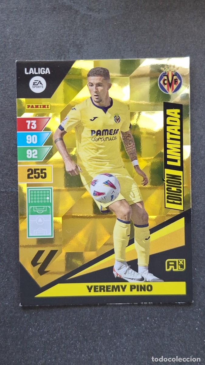 Cartes &agrave; collectionner de Football: L1 YEREMY PINO VILLARREAL C. F. EDICION LIMITADA ADRENALYN XL LIGA 2023/2024 23 24 PANINI