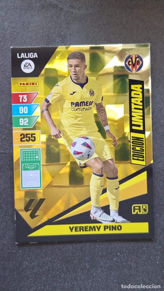 Cartes &agrave; collectionner de Football: L1 YEREMY PINO VILLARREAL C. F. EDICION LIMITADA ADRENALYN XL LIGA 2023/2024 23 24 PANINI