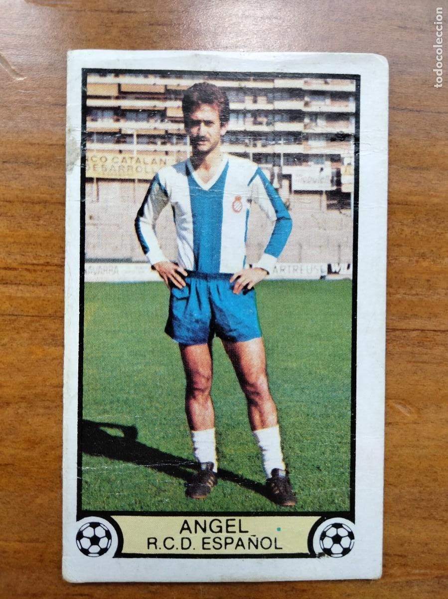 Football Stickers: &Aacute;ngel Espa&ntilde;ol cromo &aacute;lbum liga este 79 80