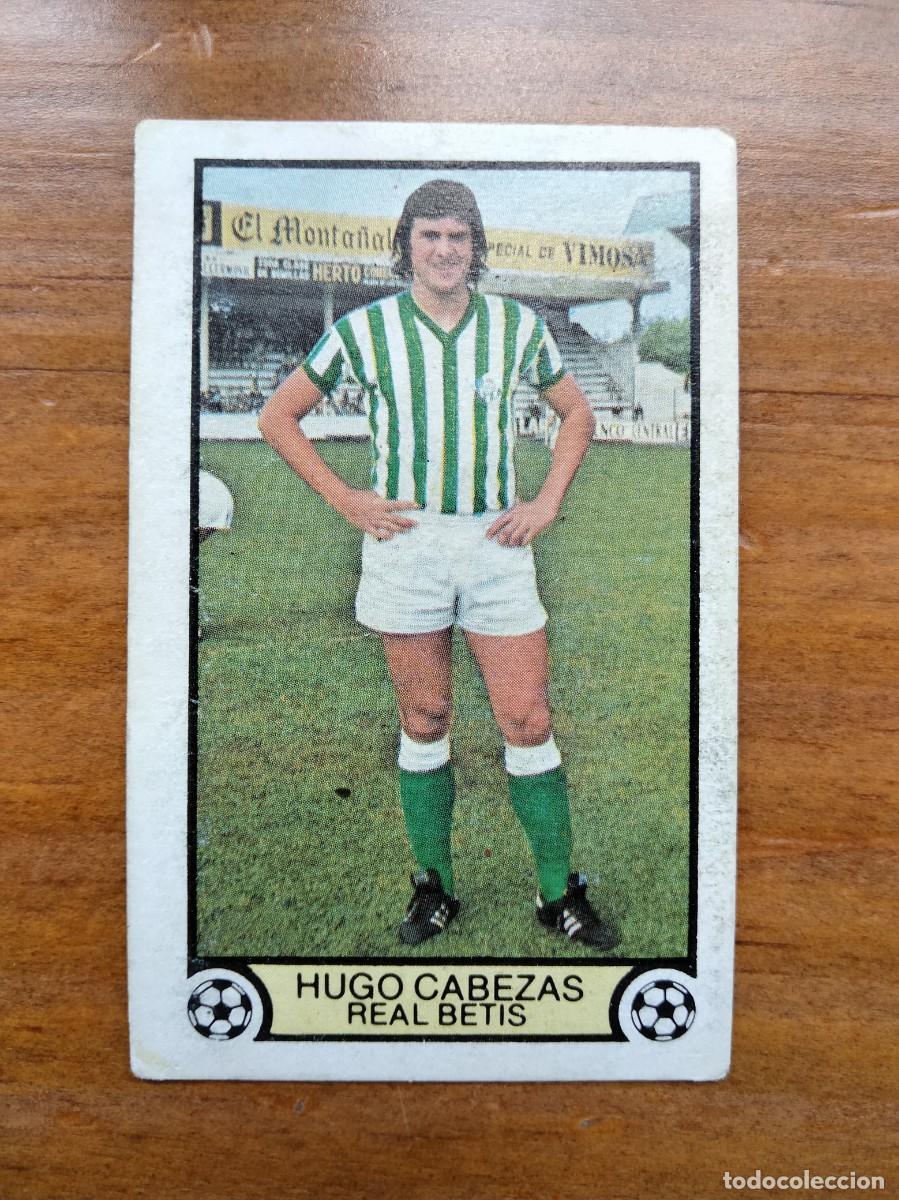 Football Stickers: Hugo Cabezas Betis cromo &aacute;lbum liga este 79 80