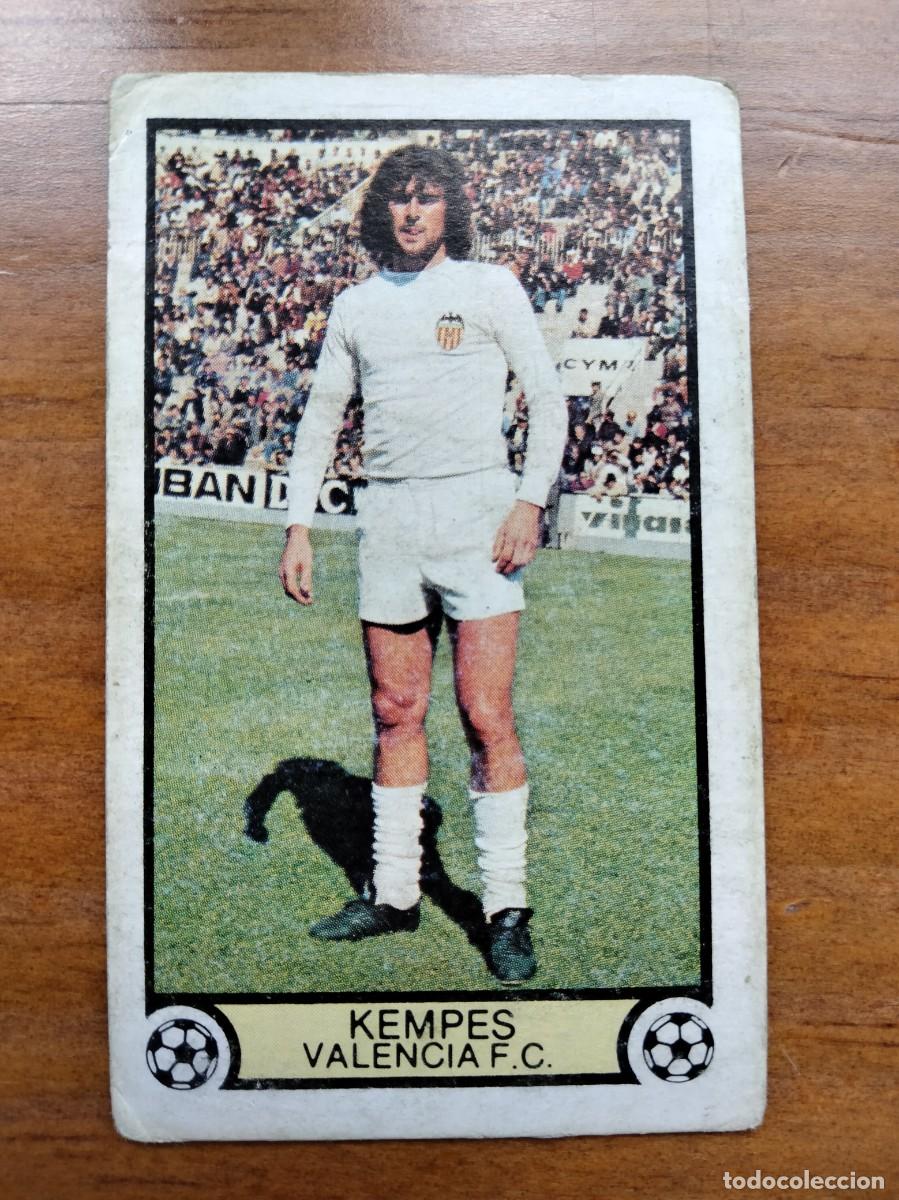 Cromos de F&uacute;tbol: Kempes Valencia cromo &aacute;lbum liga este 79 80