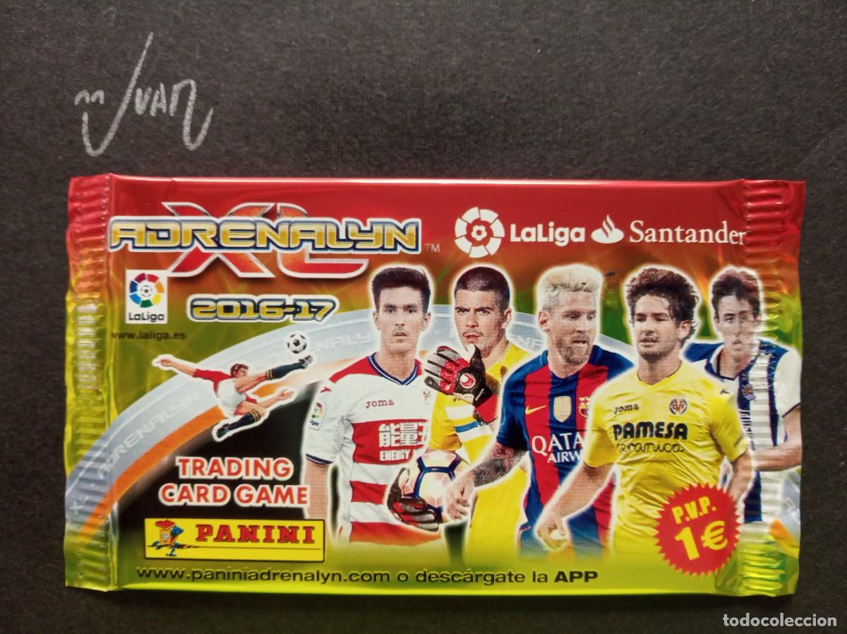 Cromos de F&uacute;tbol: SOBRE SIN ABRIR ADRENALYN XL ⚽ PANINI &reg; 2016 2017 LIGA 16 17 MESSI ? FC BARCELONA CRISTIANO RONALDO