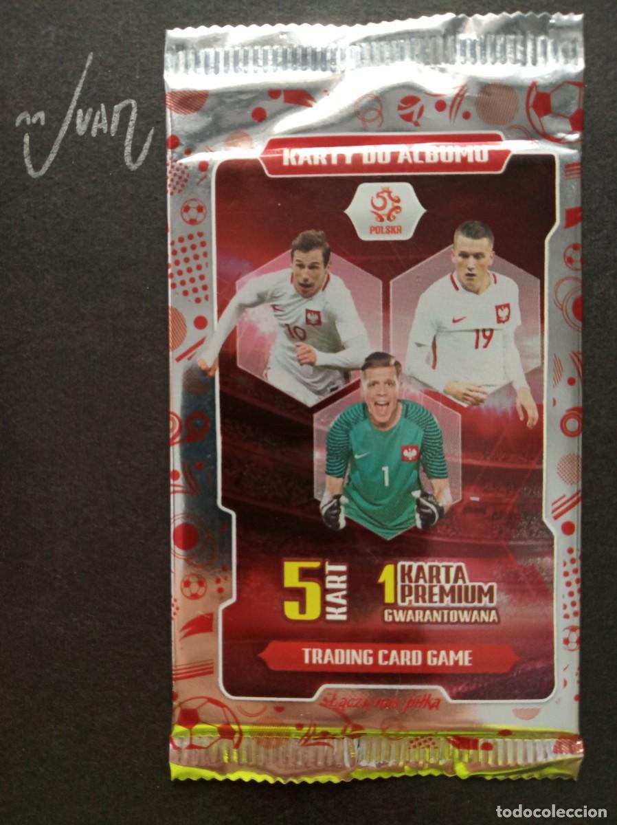 Figurine di Calcio: SOBRE SIN ABRIR RAREZA VERSION ROJO SZCZESNY ⚽ MACGRAF&reg; 2017 2018 POLONIA 17 18 CON 1 CARTA PREMIUM