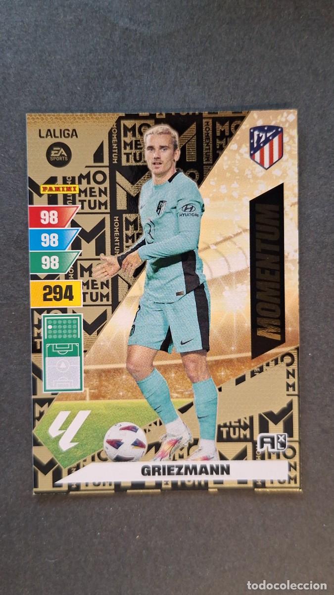 Cromos de F&uacute;tbol: L1 GRIEZMANN ATLETICO DE MADRID MOMENTUM ADRENALYN XL LIGA 2023/2024 23 24 PANINI