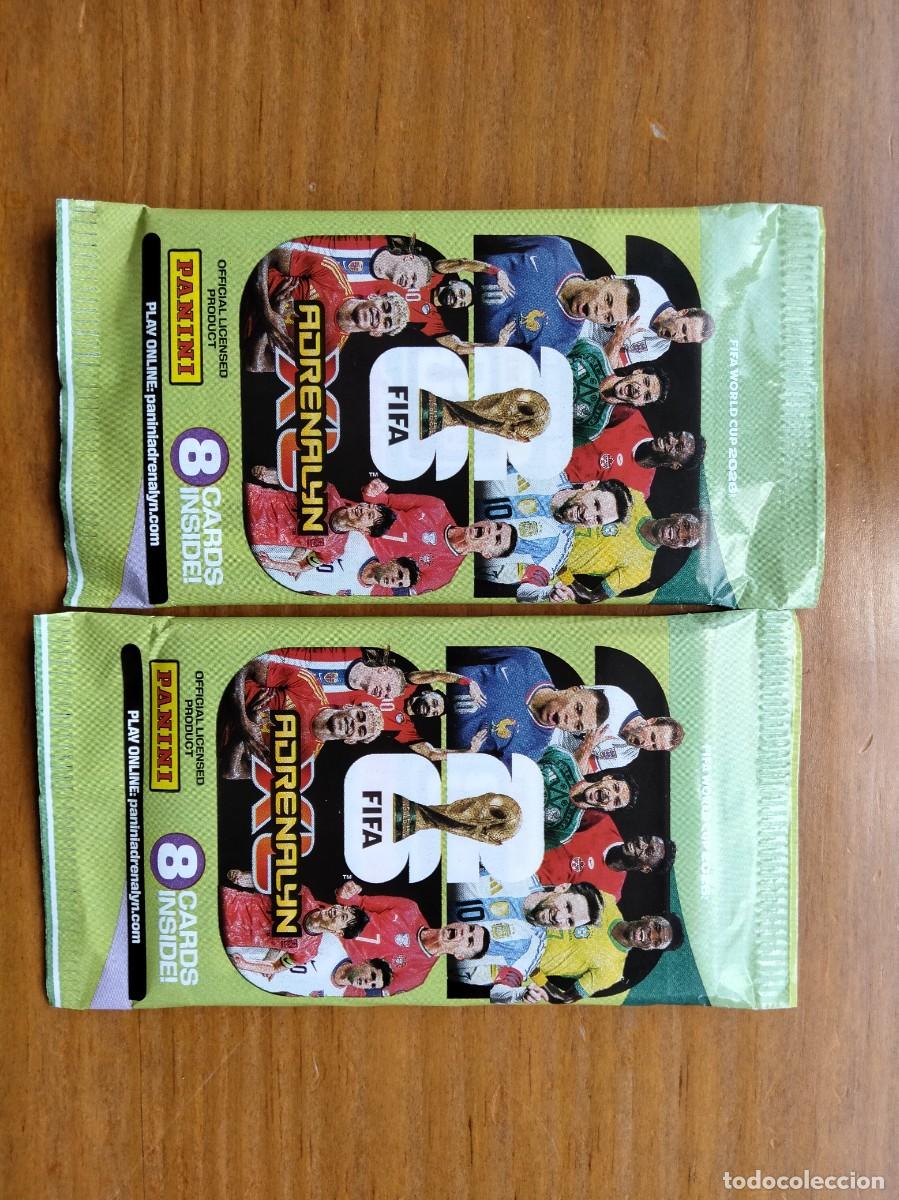 Cromos de F&uacute;tbol: 2 sobres sin abrir Adrenalyn fifa Mundial 2026 Panini