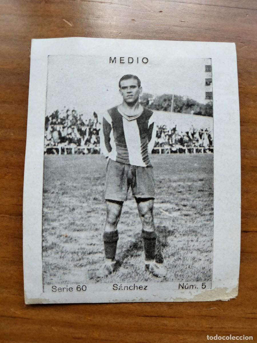 Cromos de F&uacute;tbol: S&aacute;nchez serie 60 n 5 club deportivo Madrid Cup&oacute;n peninsular 1932