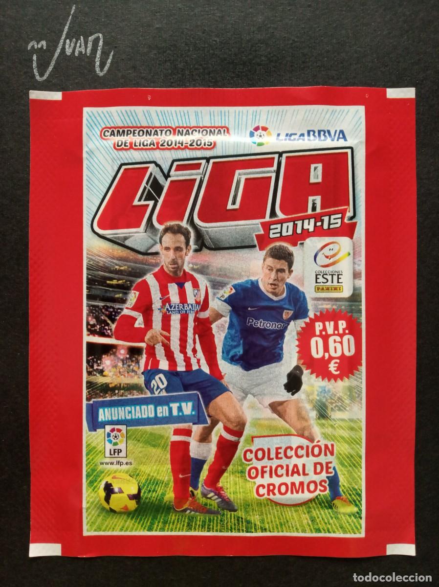 Cromos de F&uacute;tbol: SOBRE SIN ABRIR VERSION ANCHO ⚽ PANINI &reg; 2014 2015 LIGA ESTE 14 15 MESSI ? CRISTIANO RONALDO ROOKIE