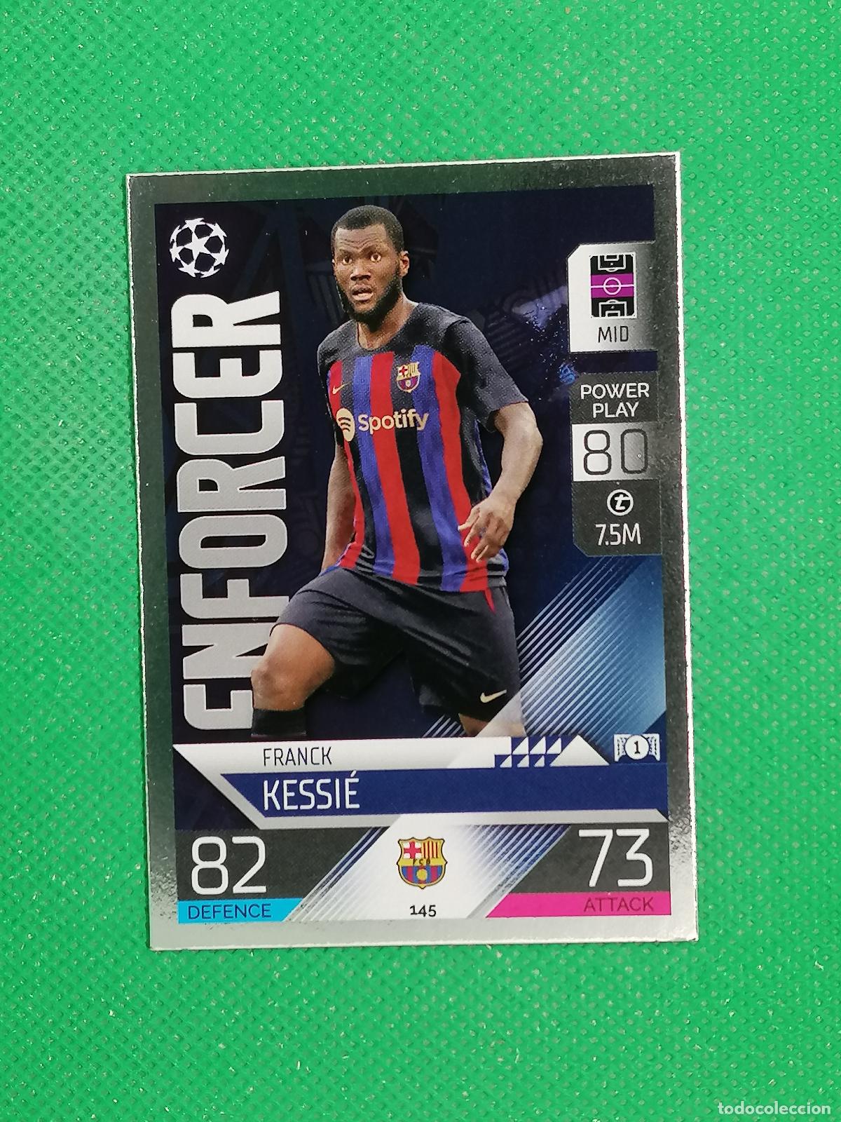 Cromos de F&uacute;tbol: 145 FRACK KESSIE ENFORCER BARCELONA ⚽ TOPPS MATCH ATTAX CHAMPIONS 2022 2023 22 23 ⚽