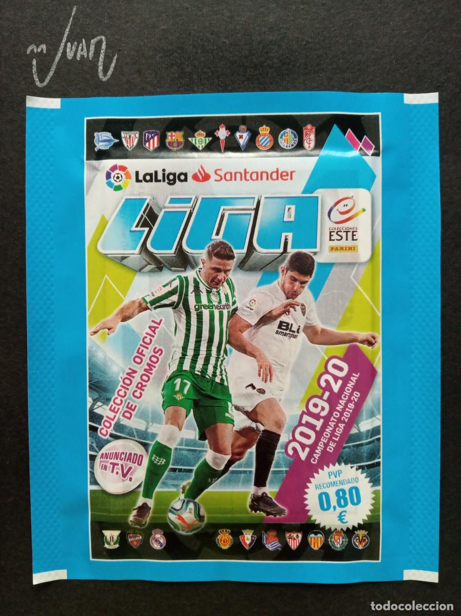Cromos de F&uacute;tbol: SOBRE SIN ABRIR VERSION ANCHO ⚽ PANINI&reg; 2019 2020 LIGA ESTE 19 20 MESSI ? ROOKIE ANSU FATI BARCELONA