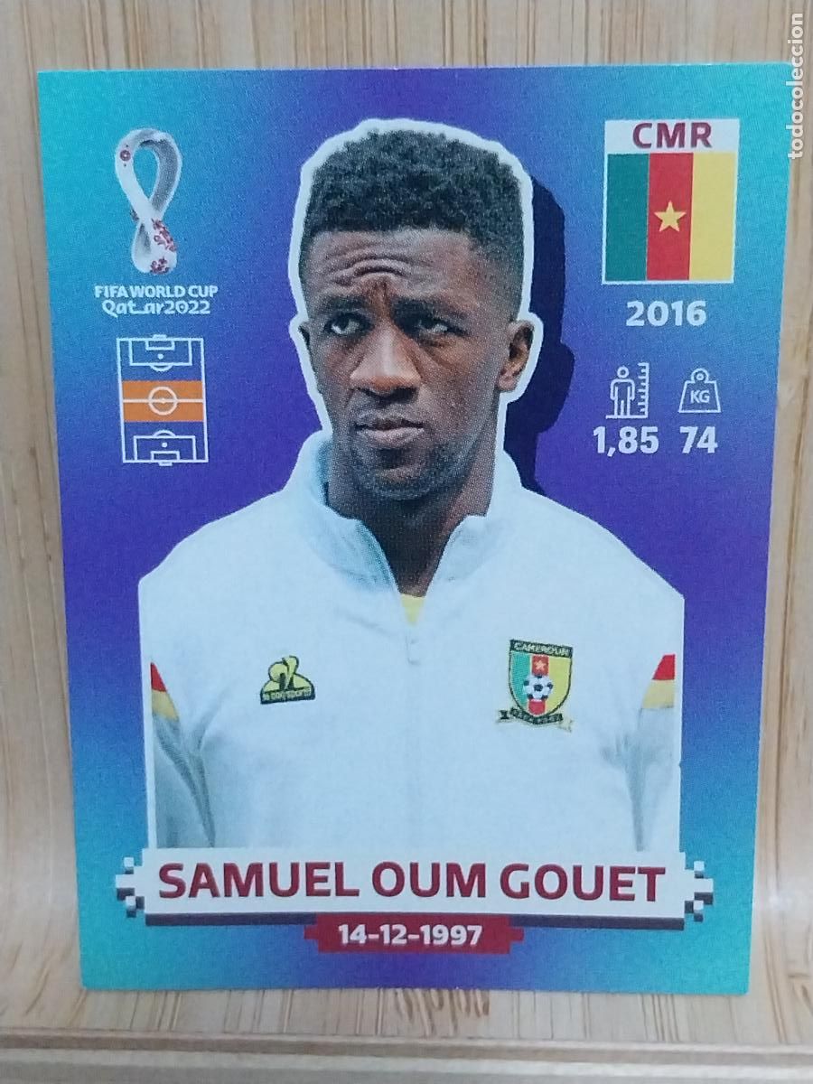 Cromos de F&uacute;tbol: COUET CAMERUN CMR 14 QATAR 2022 PANINI CROMO SIN PEGAR NUNCA ORIGINAL *