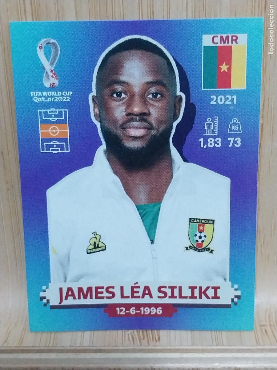 Cromos de F&uacute;tbol: SILIKI CAMERUN CMR 13 QATAR 2022 PANINI CROMO SIN PEGAR NUNCA ORIGINAL *