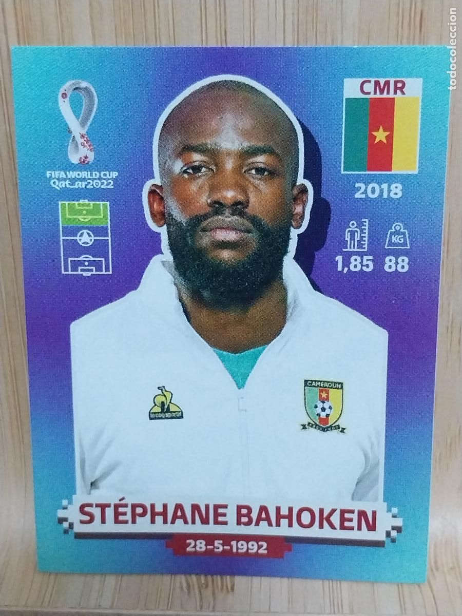 Cromos de F&uacute;tbol: BAHOKEN CAMERUN CMR 17 QATAR 2022 PANINI CROMO SIN PEGAR NUNCA ORIGINAL **