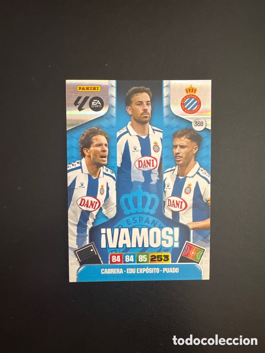 Cartes &agrave; collectionner de Football: VAMOS ESPA&Ntilde;OL N&Uacute;MERO 368 ADRENALYN 2025 2026