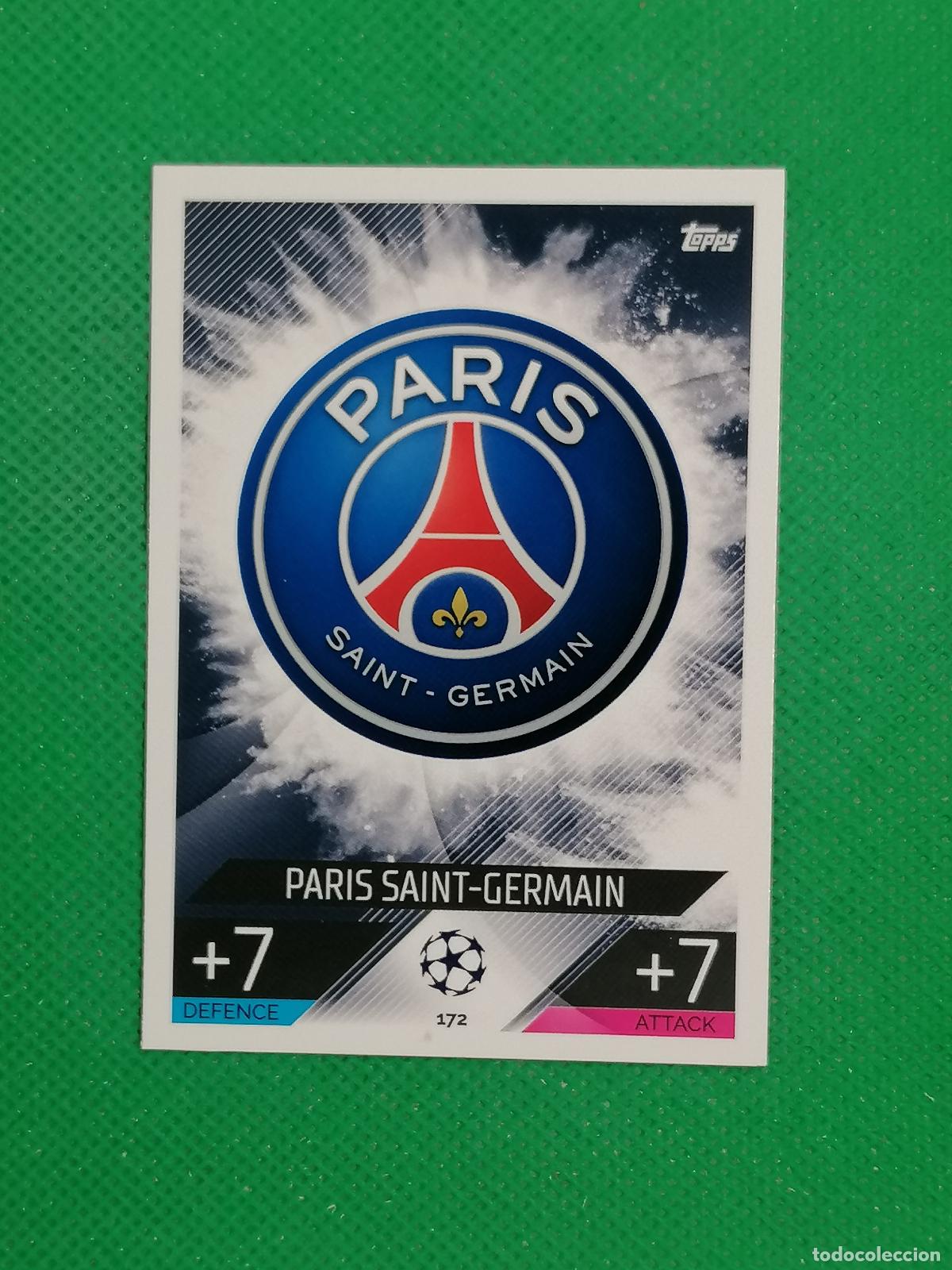 Cromos de F&uacute;tbol: 172 ESCUDO PARIS PSG ⚽ TOPPS MATCH ATTAX CHAMPIONS 2022 2023 22 23 ⚽