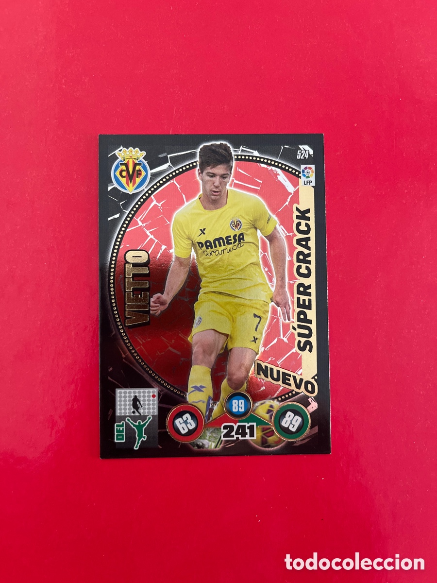 Cromos de Futebol: VIETTO NUEVO SUPERCRACK 524 VILLARREAL ADRENALYN 2014 2015 PANINI 14 15 PERFECT ESTADO