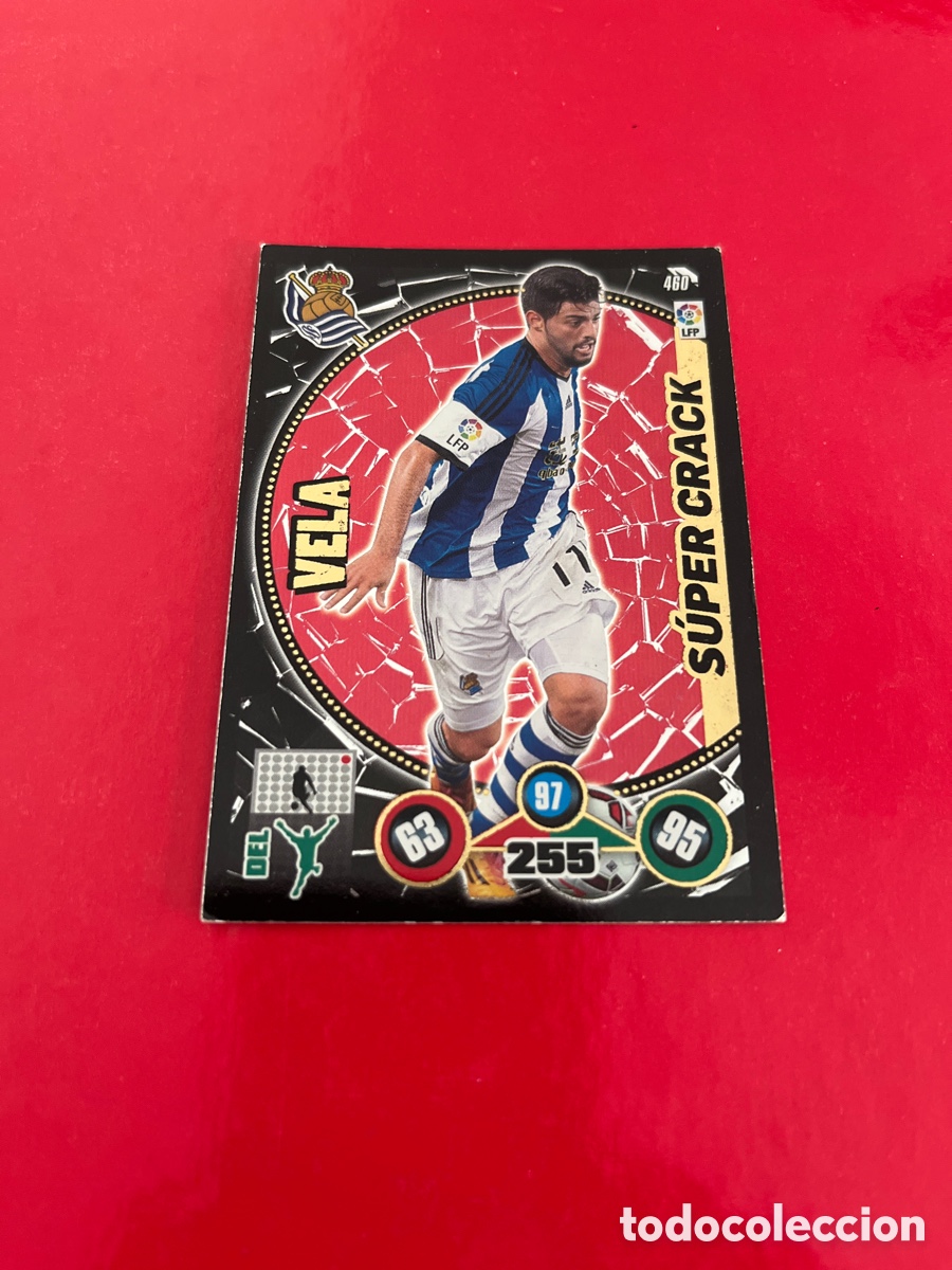 Football Stickers: VELA 460 SUPERCRACK REAL SOCIEDAD ADRENALYN 2014 2015 PANINI 14 15 PERFECTO ESTADO