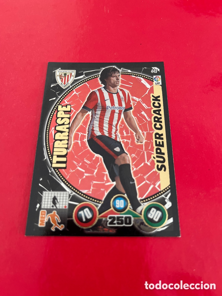 Cromos de F&uacute;tbol: ITURRASPE N&ordm;445 ATHLETIC CLUB SUPERCRACK ADRENALYN 2014 2015 PANINI XL 14 15 CARD FUTBOL CROMO