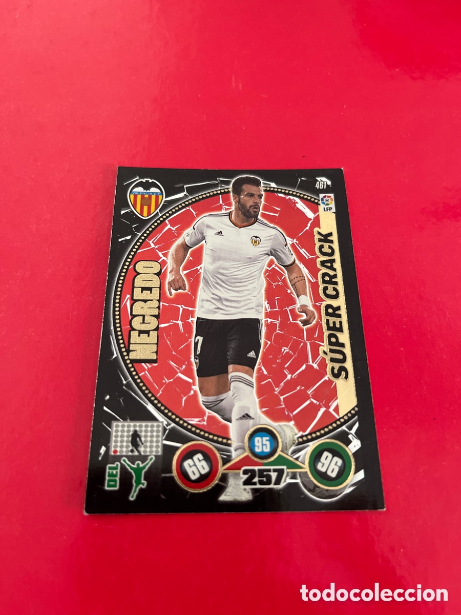 Football Stickers: NEGREDO N&ordm;461 VALENCIA C.F. SUPERCRACK ADRENALYN 2014 2015 PANINI XL 14 15 CARD FUTBOL CROMO