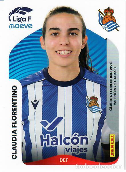 Cromos de F&uacute;tbol: CROMO PANINI LIGA FEMENINA F 2025-26 (25 - 26) - N&ordm; 288 B - CLAUDIA FLORENTINO - REAL SOCIEDAD