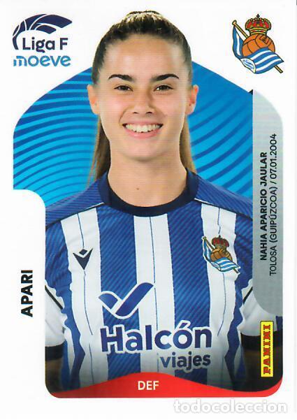 Football Stickers: CROMO PANINI LIGA FEMENINA F 2025-26 (25 - 26) - N&ordm; 289 - APARI - REAL SOCIEDAD