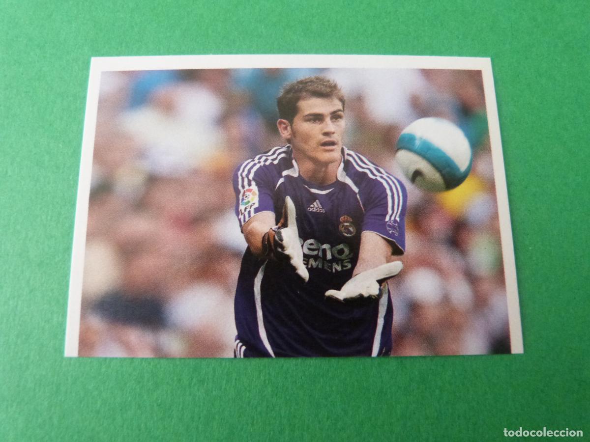 Football Stickers: CROMO FUTBOL CASILLAS REAL MADRID C.F. SIN PEGAR N&ordm; 20 ALBUM REAL MADRID C.F. 2006-2007/06-07 PANINI