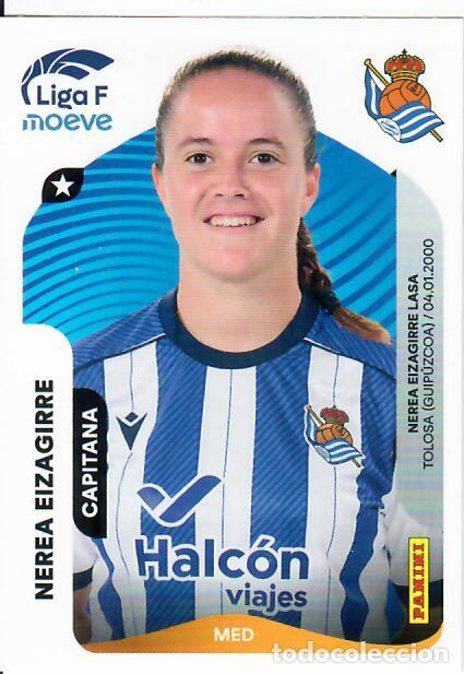 Cromos de F&uacute;tbol: CROMO PANINI LIGA FEMENINA F 2025-26 (25 - 26) - N&ordm; 296 - NEREA EIZAGIRRE - REAL SOCIEDAD
