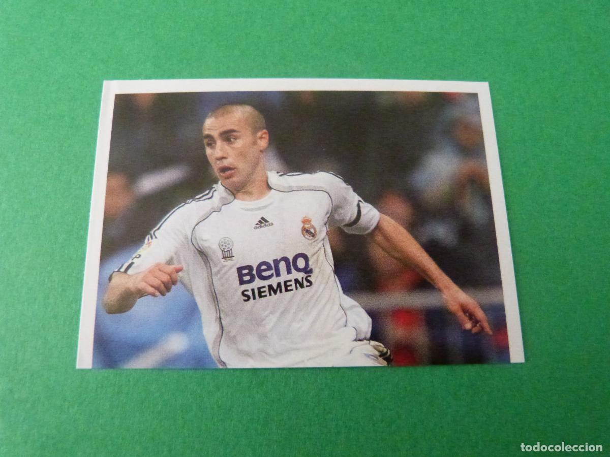 Cromos de F&uacute;tbol: CROMO FUTBOL FABIO REAL MADRID C.F. SIN PEGAR N&ordm; 62 ALBUM REAL MADRID C.F. 2006-2007/06-07 PANINI
