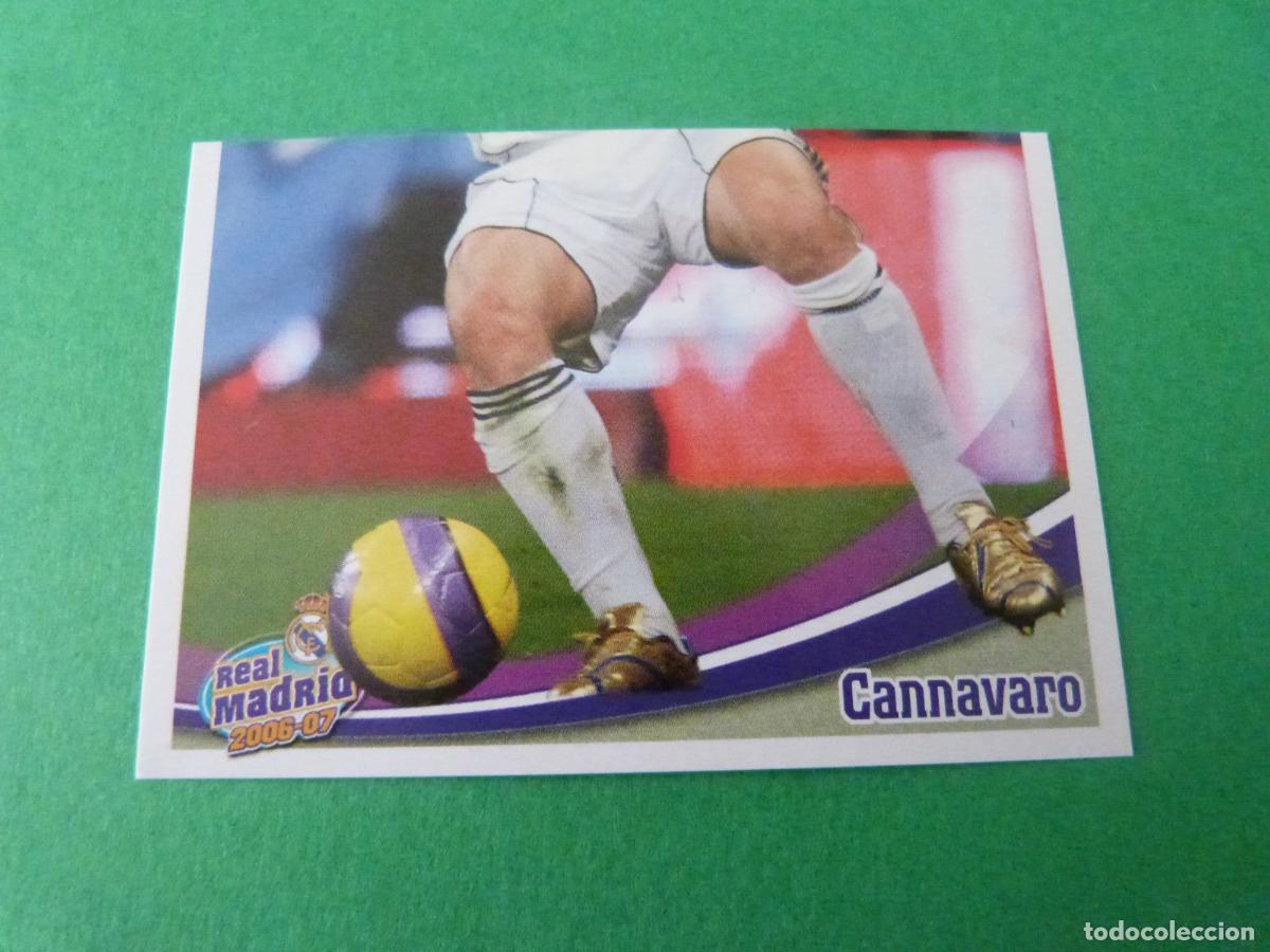 Cromos de F&uacute;tbol: CROMO FUTBOL FABIO REAL MADRID C.F. SIN PEGAR N&ordm; 63 ALBUM REAL MADRID C.F. 2006-2007/06-07 PANINI