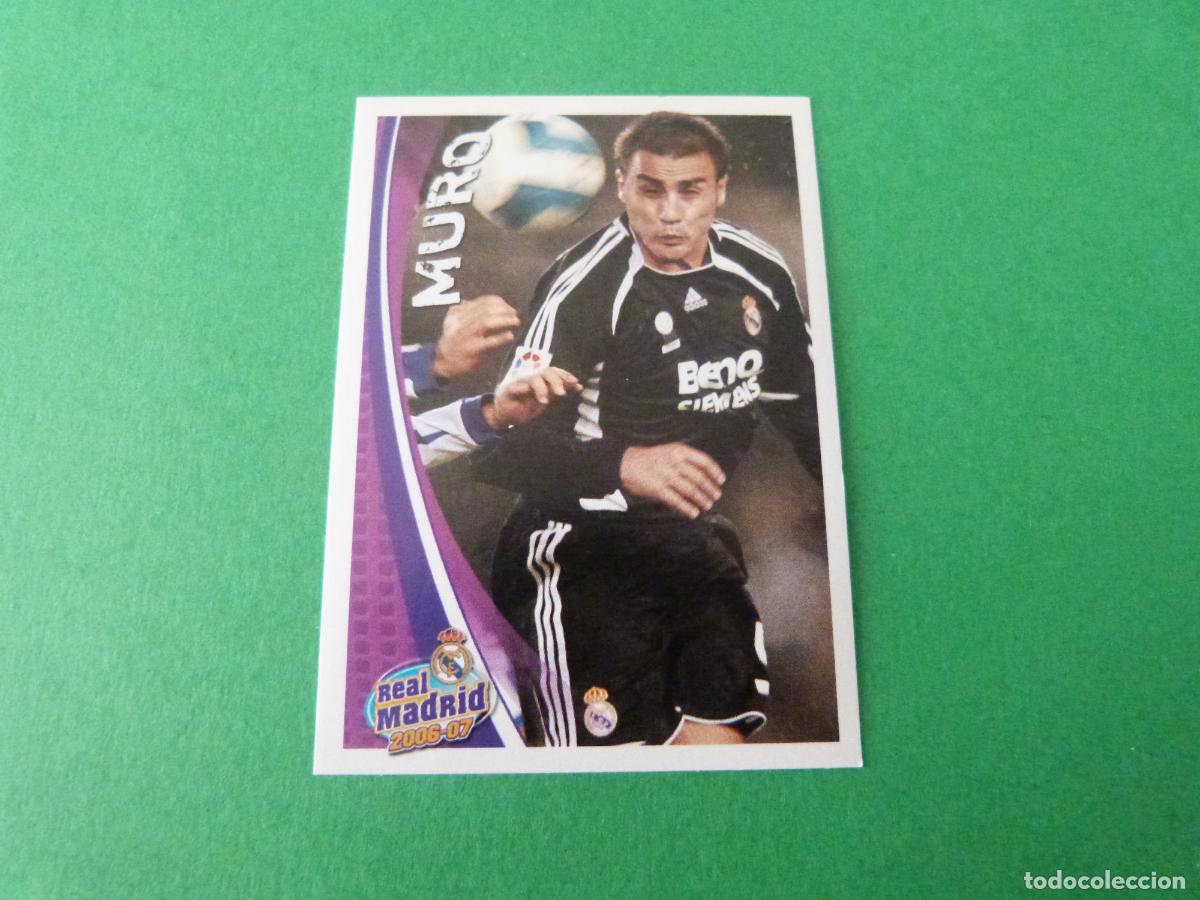 Cromos de F&uacute;tbol: CROMO FUTBOL FABIO REAL MADRID C.F. SIN PEGAR N&ordm; 64 ALBUM REAL MADRID C.F. 2006-2007/06-07 PANINI