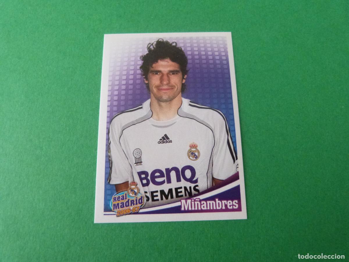 Fu&szlig;ball-Sticker: CROMO FUTBOL OSCAR REAL MADRID C.F. SIN PEGAR N&ordm; 70 ALBUM REAL MADRID C.F. 2006-2007/06-07 PANINI