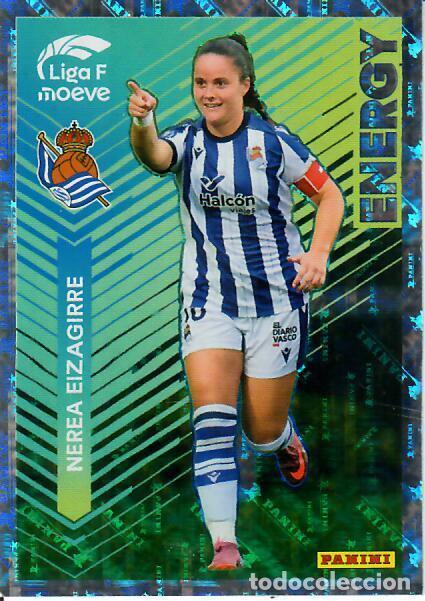 Cromos de F&uacute;tbol: CROMO PANINI LIGA FEMENINA F 2025-26 (25 - 26) - ENERGY N&ordm; 349 - NEREA EIZAGIRRE - R. SOCIEDAD