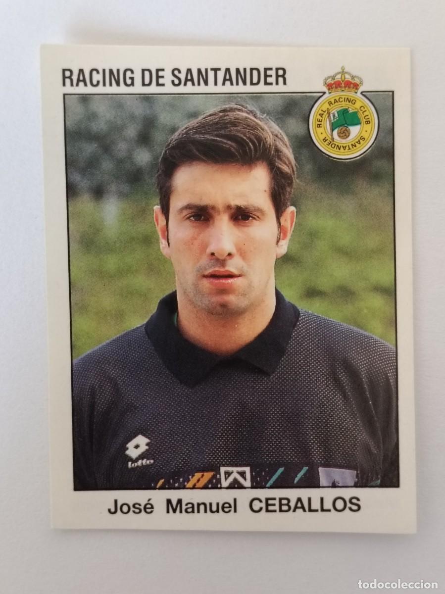 Cromos de F&uacute;tbol: #208 CEBALLOS (RACING SANTANDER) LIGA 93/94 PANINI